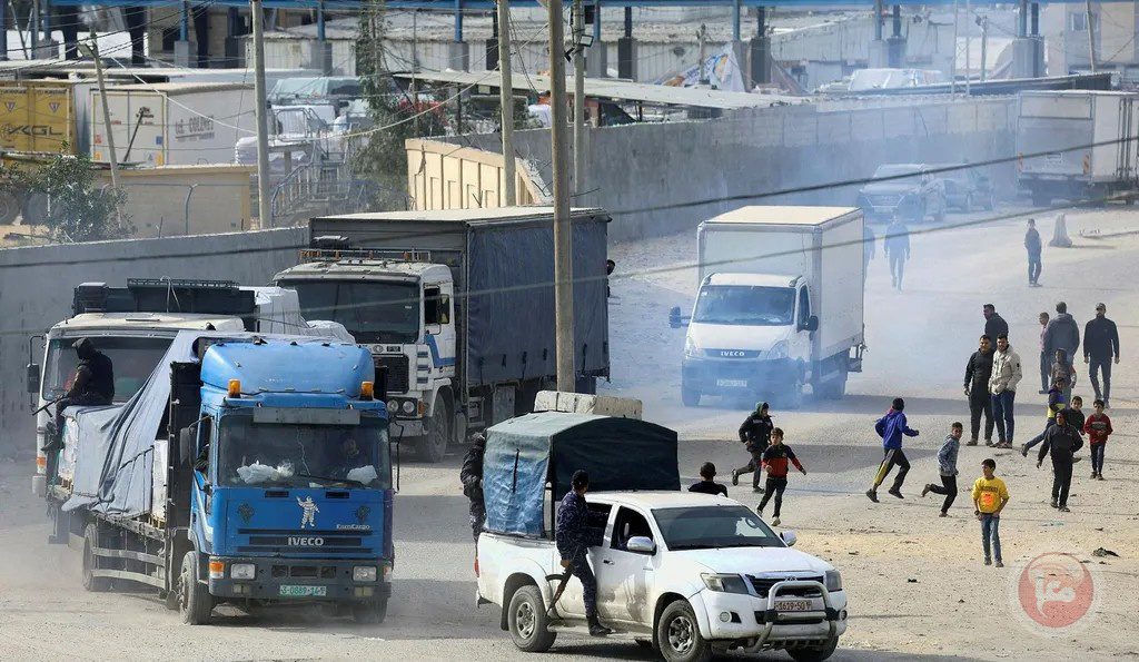 الاحتلال يمنع إدخال 6600 شاحنة إغاثة الى قطاع غزة