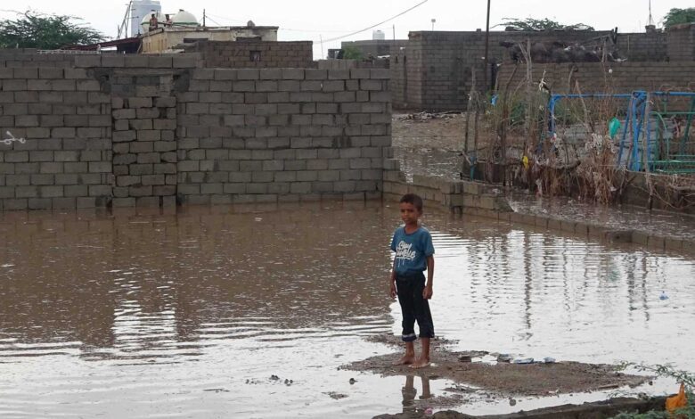 اليمن.. ارتفاع عدد ضحايا السيول والحكومة تنشئ مركز طوارئ