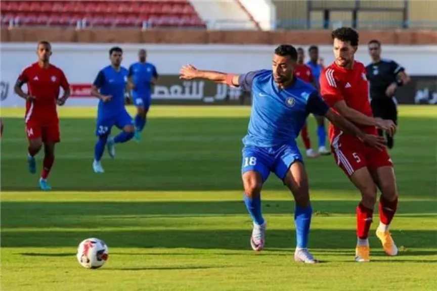 بابا-بادجي-يضرب-أولًا.-سموحة-يتقدم-على-طلائع-الجيش-في-شوط-ناري-بالدوري-المصري