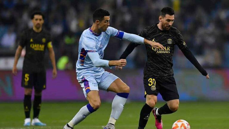 موقف رونالدو وجواو فيليكس من مباراة النصر وتولوز