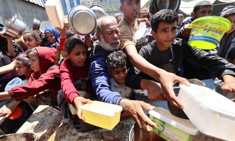 وفاة شاب في رفح بسبب المجاعة في غزة
