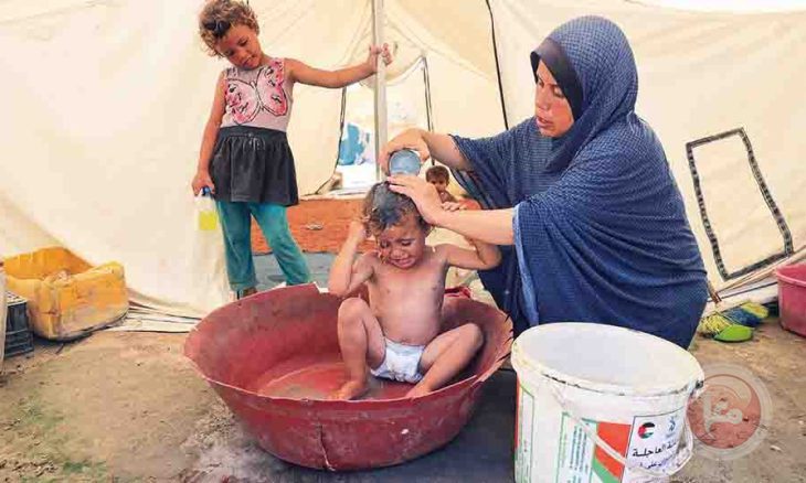 نقص حاد بمستلزمات النظافة بغزة والصابون بات نادرا