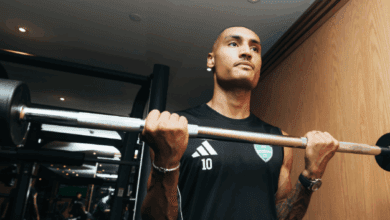 صور: الأهلي يواصل تدريباته في هونغ كونغ