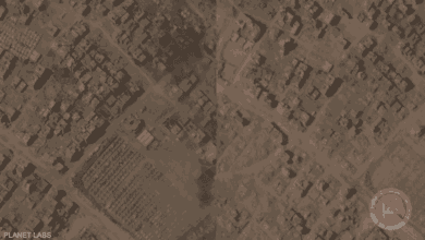 صور الأقمار الاصطناعية تكشف طبيعة العملية الاسرائيلية بمدينة غزة