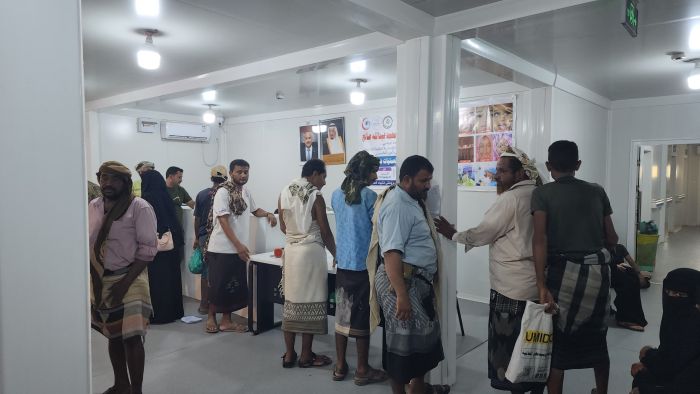 أكثر من 18 ألف حالة استقبلها المستشفى السعودي الميداني في المخا خلال يوليو