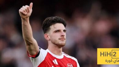 أرقام ديكلان رايس أمام ليدز يونايتد