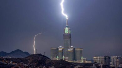 أمطار رعدية على بعض المناطق حتى الثلاثاء