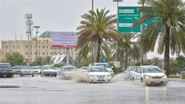 أمطار غزيرة على منطقة الباحة