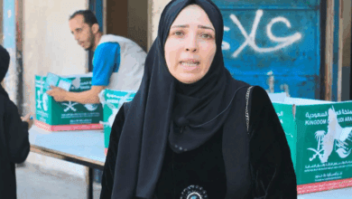 أهالي غزة يشكرون السعودية على المساعدات