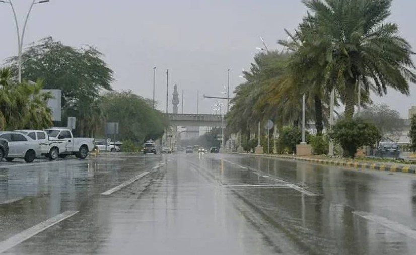 الأرصاد: أمطار ورياح نشطة على منطقة نجران