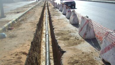البلديات تُنجز أكثر من 454 ألف متر من شبكات تصريف الأمطار