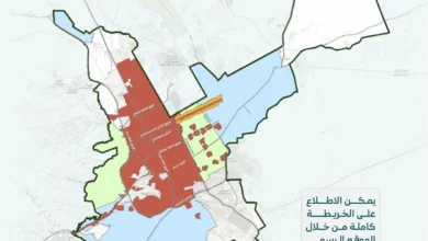 "البلديات والإسكان" تعلن الخرائط الخاضعة لرسوم الأراضي البيضاء بالرياض