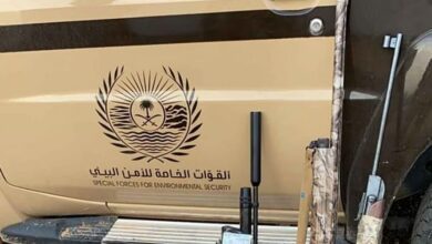 ضبط مخالف للتخييم دون ترخيص في محمية الإمام فيصل بن تركي الملكية