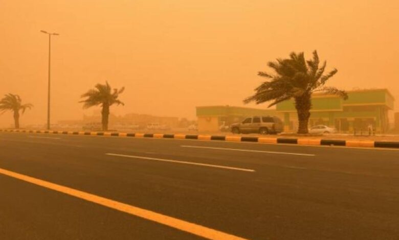موجة حارة ورياح نشطة على المنطقة الشرقية