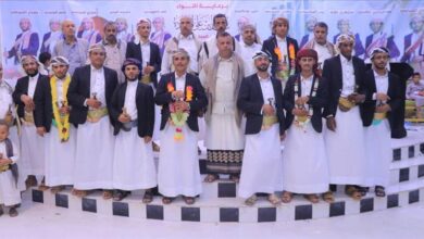 اللواء 55 مدفعية ينظم عرسا جماعي لعدد 22 عريس وعروس