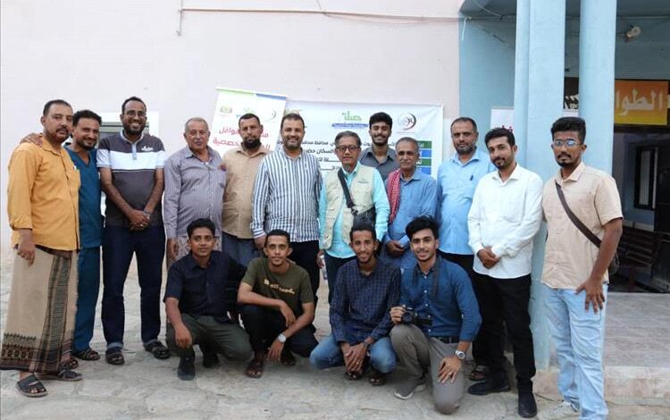 بتمويل من مؤسسة صلة للتنمية تدشن أعمال القافلة الطبية التخصصية بمستشفى القويرة بدوعن