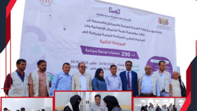 تدشين المرحلة الثانية من المخيم الطبي للجراحة العامة بالمستشفى الجمهوري في تعز