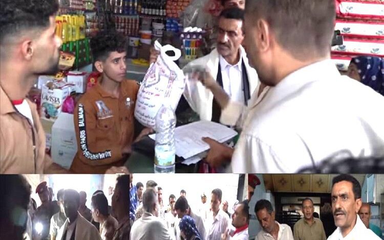 حملات رقابية تكشف مخالفات في أوزان وأسعار السلع في مديرية القاهرة بتعز