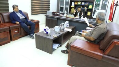 رئيس جامعة المهرة يترأس اجتماع لجنة القبول بالجامعة