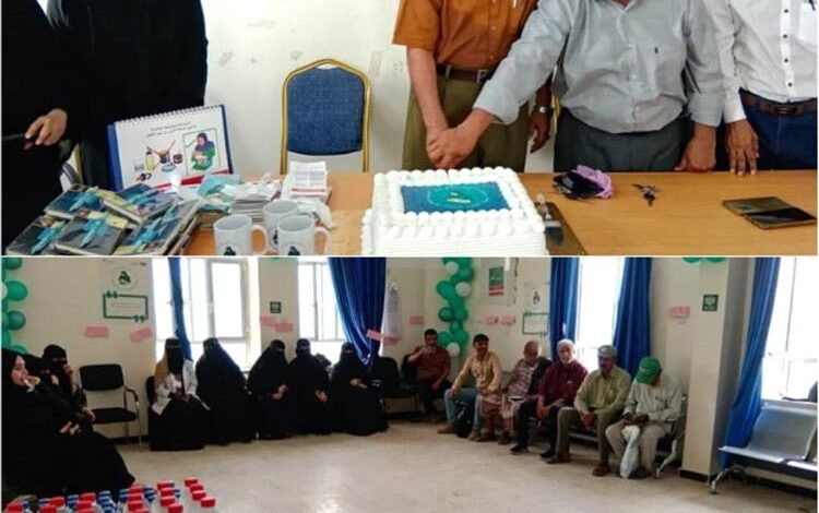 صحة أبين تدشن فعاليات الأسبوع العالمي للرضاعة الطبيعية