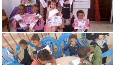 فور هيومن" تنفذ نشاط العودة إلى المدرسة في حيس والخوخة بمحافظة الحديدة