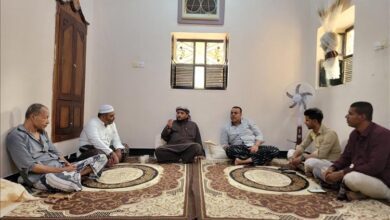 مؤتمر حضرموت الجامع يقدم واجب العزاء لأسرة الشهيد محمد يادين ويؤكد تضامنه الكامل مع مطالب المواطنين المشروعة