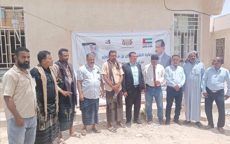 مؤسسة خليفة الإماراتية تبدأ تأهيل مستشفيات حبان والروضة بشبوة