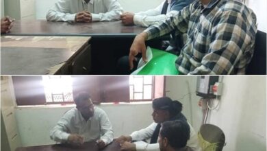 محافظ أبين يلتقي بمدير عام المحفد لمناقشة ابرز الاحتياجات وأهمها مشروع الكهرباء