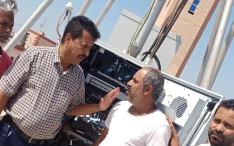 مدير رضوم يعلن تشغيل 4G في عين بامعبد وبئر علي ويثمّن جهود اتصالات شبوة
