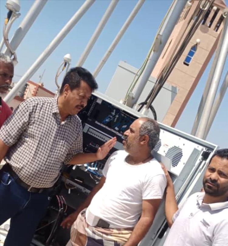 مدير رضوم يعلن تشغيل 4G في عين بامعبد وبئر علي ويثمّن جهود اتصالات شبوة