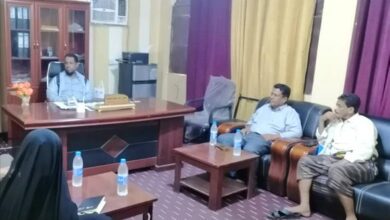 مدير عام خنفر اليوسفي يلتقي بفريق منظمة ادرا مشروع الصحة والتغذية