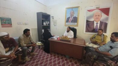 مدير عام قعطبة بكر الشاعري يوجه مدير مكتبه، للتنسيق مع منظمة الأرضية المشتركة