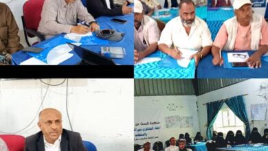 منظمة البحث عن أرضية مشتركة تنظم اللقاء التشاوري بين الوسطاء والسلطات المحلية في مديريتي الحصين وقعطبة