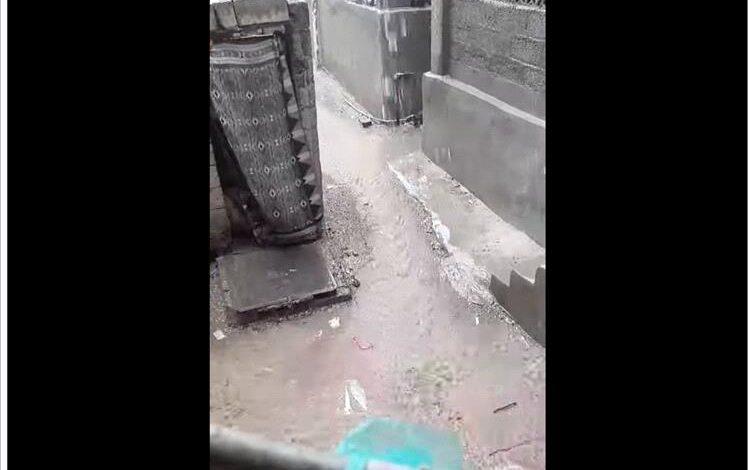 هطول أمطار غزيرة في محافظة لحج