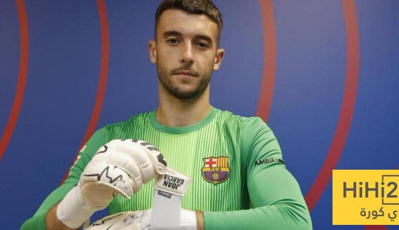 برشلونة أمام احتمالين لتسجيل غارسيا بسبب إصابة شتيغن