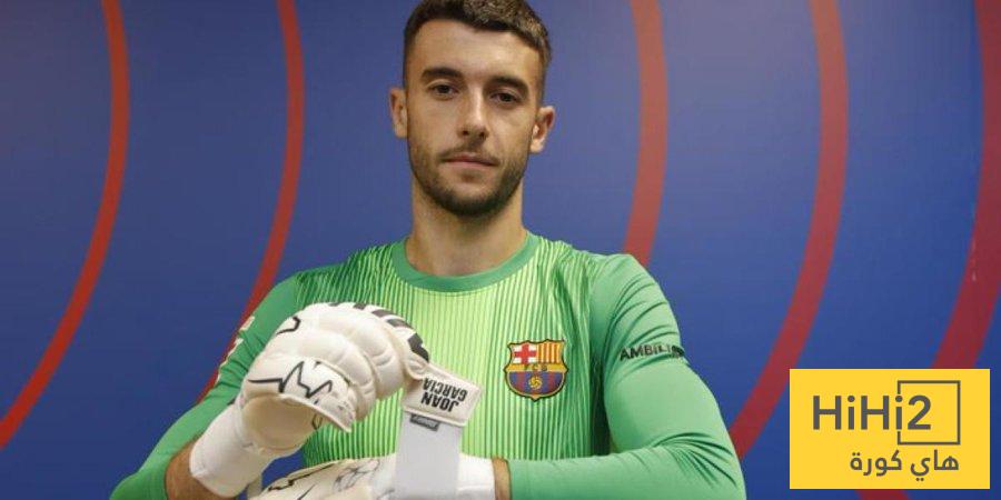 برشلونة أمام احتمالين لتسجيل غارسيا بسبب إصابة شتيغن