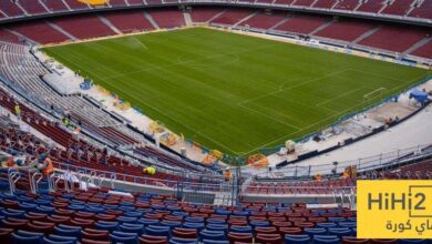 بلدية برشلونة تراقب تقدم أعمال تجديد كامب نو