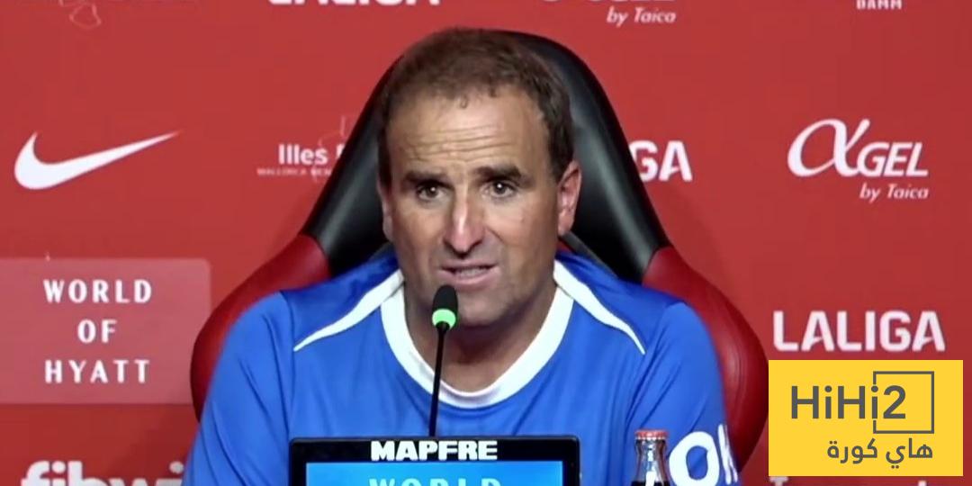 رأي مدرب مايوركا في إقامة مباراة برشلونة وفياريال بأمريكا