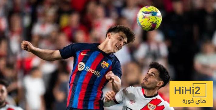 رايو فاليكانو في أفضل أحواله قبل مواجهة برشلونة