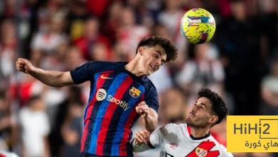 هدافو برشلونة و رايو فاليكانو