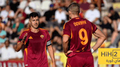 تشكيلة روما المتوقعة ضد أستون فيلا في لقاء ودي