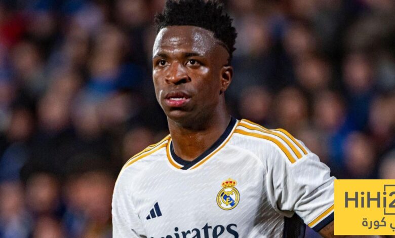 جمهور ريال مدريد مستاء من فينيسيوس