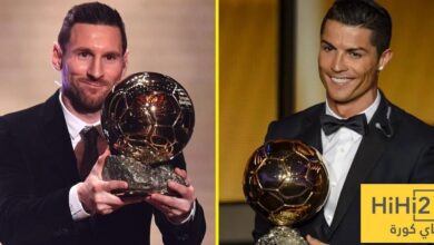 شاهد قائمة ضحايا ميسي و رونالدو في سجل جائزة الكرة الذهبية