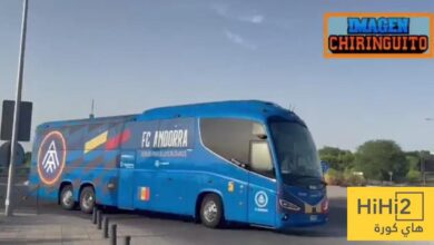 فيديو : وصول فريق ليغانس إلى تدريبات ريال مدريد من أجل لعب مباراة ودية