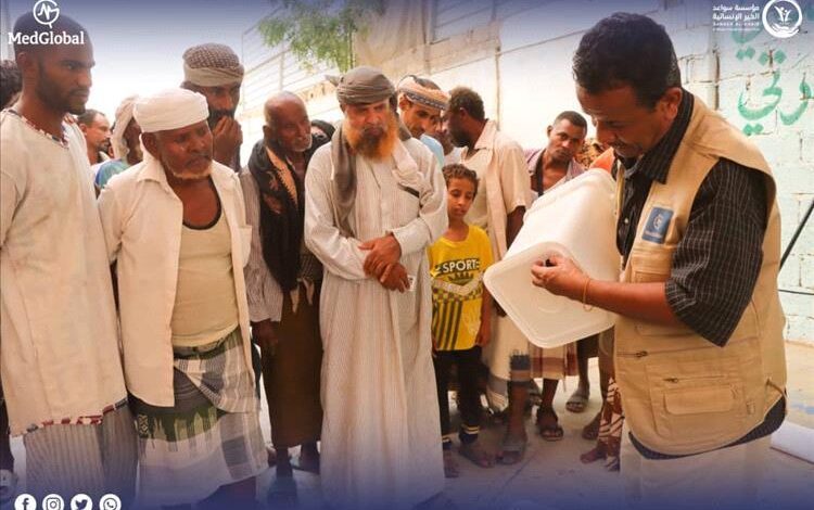 "ميديا غلوبال" و "سواعد الخير" تنفذان مشروع طقم الطوارئ العائلي في عدن