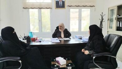 الإدارة العامة للمرأة برئاسة الجمهورية تبحث أوجه التعاون مع إدارة تنمية المرأة بمحافظة المهرة