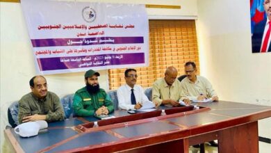 الجعدني يستعرض إنجازات الحزام الأمني في مكافحة المخدرات