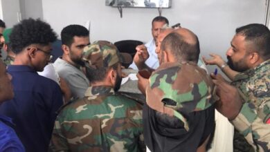 الحزام الأمني في المنصورة يشارك في حملات ضبط الأسعار بقيادة النقيب مازن حازب