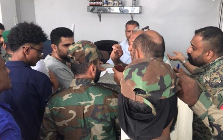 الحزام الأمني في المنصورة يشارك في حملات ضبط الأسعار بقيادة النقيب مازن حازب