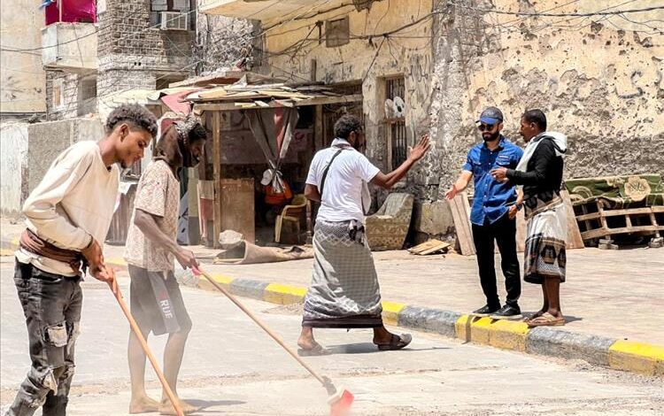 السلطة المحلية بصيرة تدشن حملة نظافة شاملة لتنظيف مخلفات الأمطار